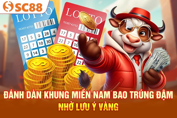 Đánh dàn khung miền Nam bao trúng đậm nhờ lưu ý vàng