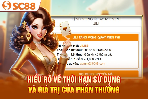 Hiểu rõ về thời hạn sử dụng và giá trị của phần thưởng