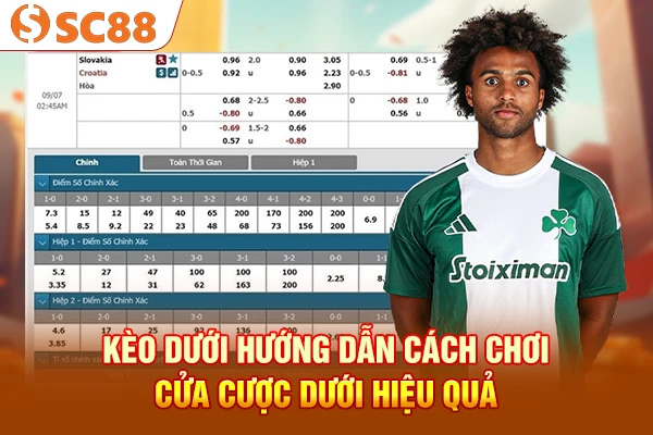 Kèo Dưới - Hướng Dẫn Cách Chơi Cửa Cược Dưới Hiệu Quả