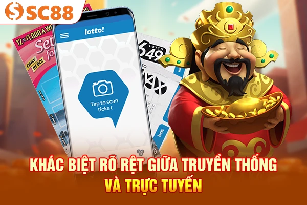 Khác biệt rõ rệt giữa truyền thống và trực tuyến
