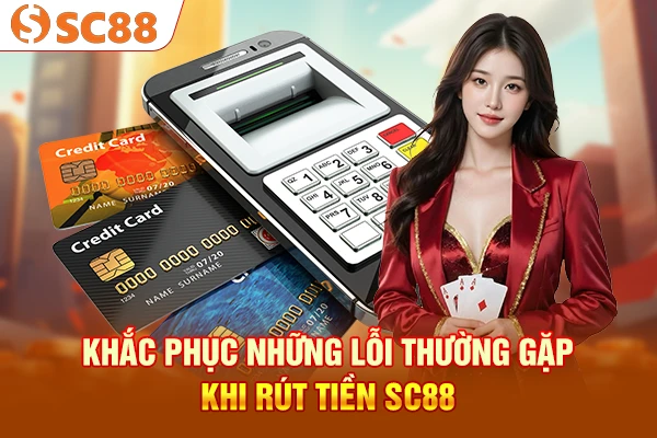 Khắc phục những lỗi thường gặp khi rút tiền SC88