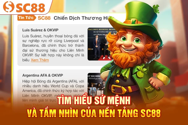 Tìm hiểu sứ mệnh và tầm nhìn của nền tảng SC88